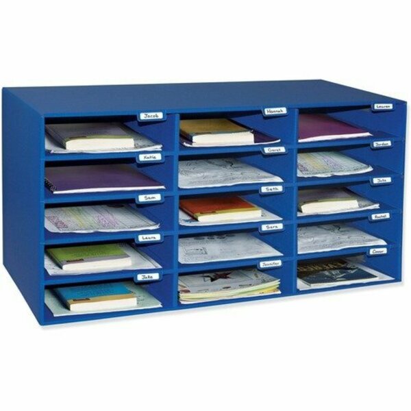 Pacon MAIL BOX, 15 SLOTS, 12-1/2X10inX3in SLOTS PAC001308